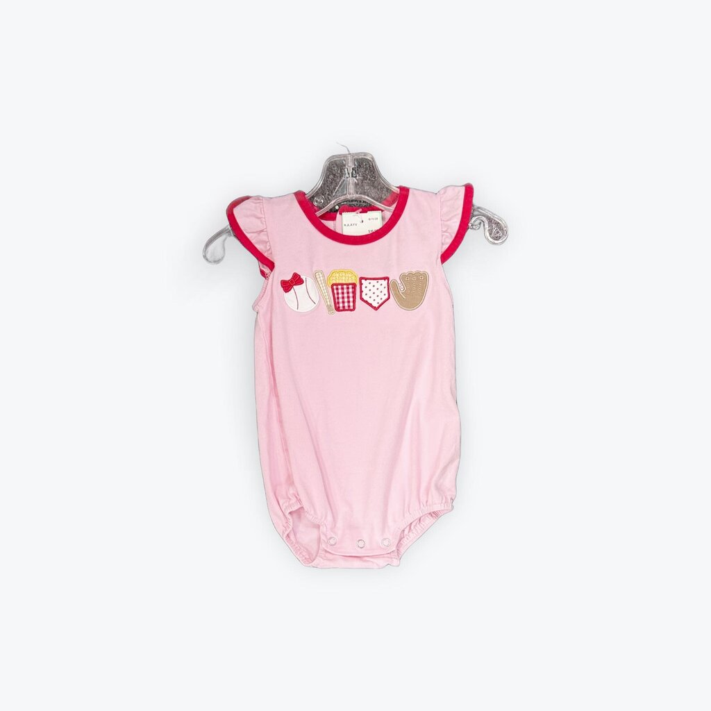 Trotter street romper baseball