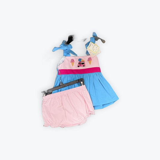 SMOCK FLAMINGO ICE DCCRESM SET