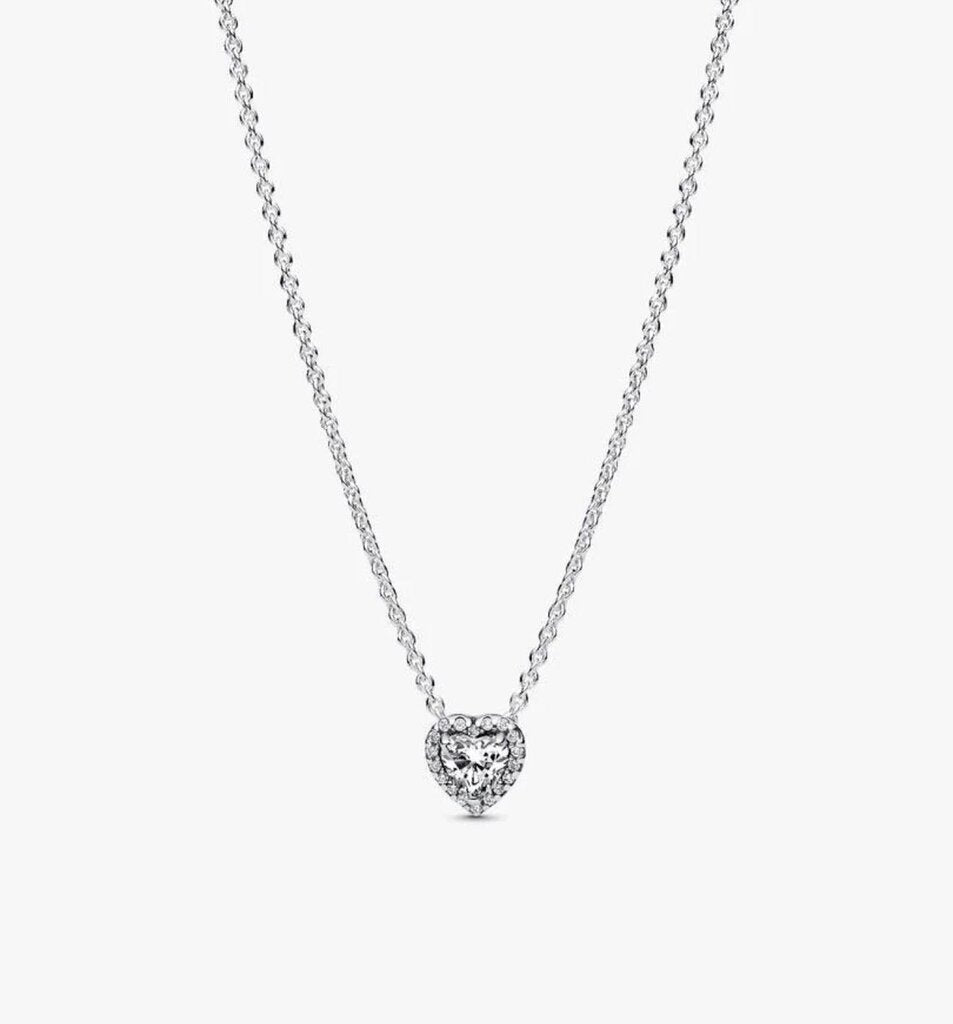 Pandora Elevated heart necklace