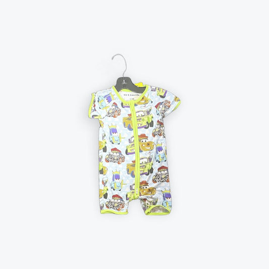 cars/toy story bamboo romper