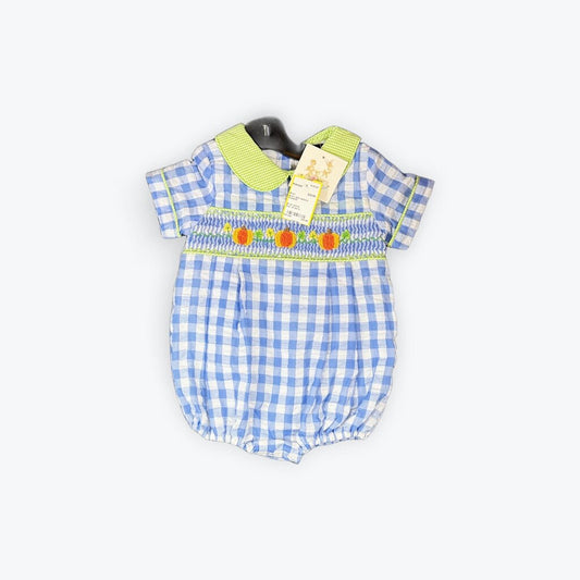 BUSY BEE SMOCK ROMPER