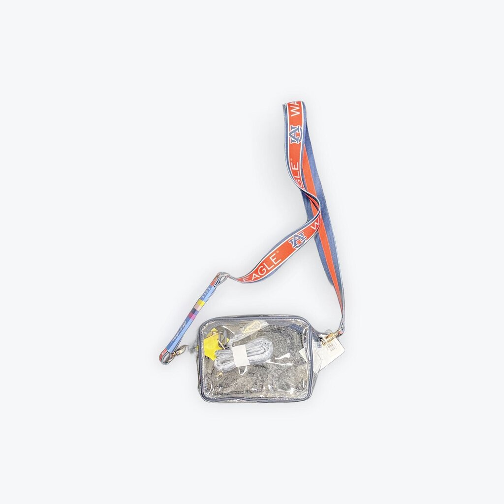 war eagle clear purse