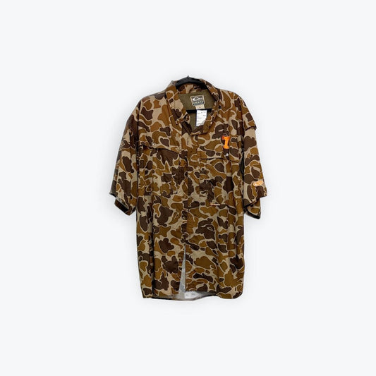 tn drake camo buttondown