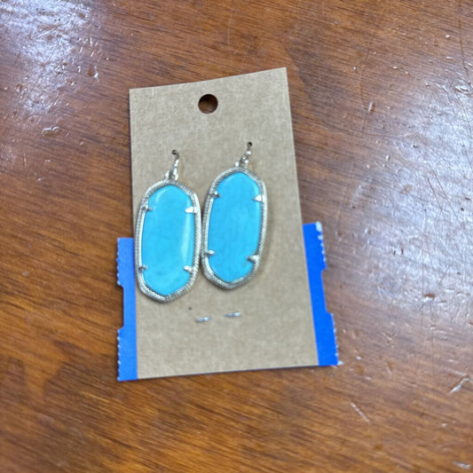 kendra scott elle turquoise earrings